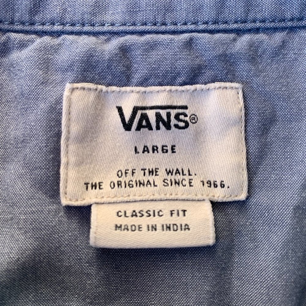 Vans Short Sleeve Button Up - Picture 3 of 3